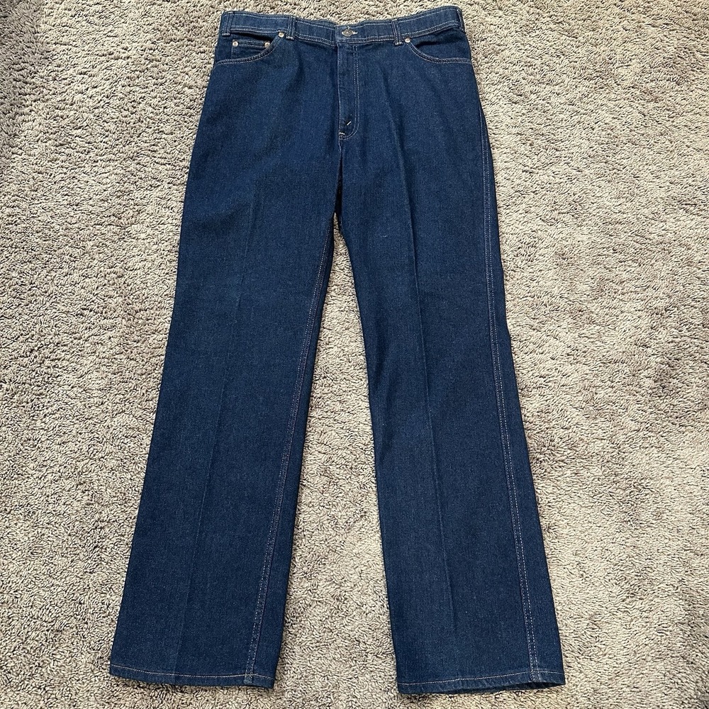 Levi's 505 Vintage Action Casuals Jeans USA Made Talon 42 Straight Fit 34x33